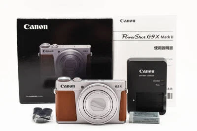 Top Mint - Canon PowerShot G9X Mark II Silver English Available From Japan - Image 1 of 4