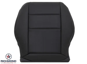 2013 Mercedes Benz C-Class 4-DOOR -Driver Side Bottom Leather Seat Cover Black - Picture 1 of 12