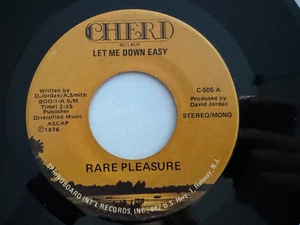 Modern Soul/Disco 45 - Rare Pleasure "Let Me Down Easy" Cherd CLEAN HEAR - Picture 1 of 2