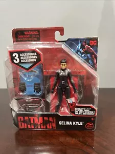 The Batman Selina Kyle DC 3.75” Inch Action Figure 3 Accessories NEW - Picture 1 of 2