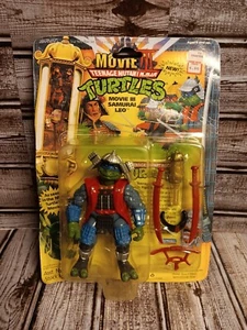 TMNT Movie 3 Samurai Leo 1992 Teenage Mutant Ninja Turtles Leonardo ANSEHEN LESEN!! - Bild 1 von 12
