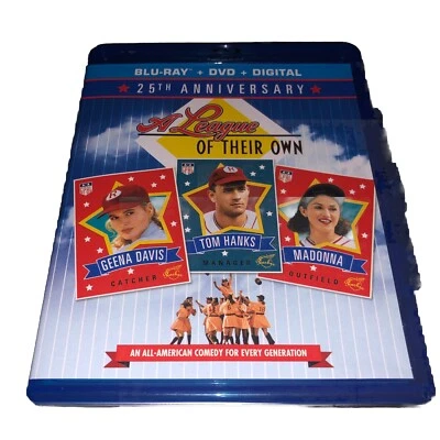 A League of their Own (Blu-Ray DVD 2017, 25th Anniversary) No Digital Code/ PICS - Image 1 of 4