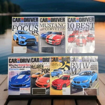 Car And Driver Magazine ▪︎ January February March April May June July 2016 Lot/7 Foto 1 de 4