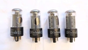 Westinghouse McIntosh 7591 Tube Quad - Amplitrex Tested - Fair Cond. - Picture 1 of 9