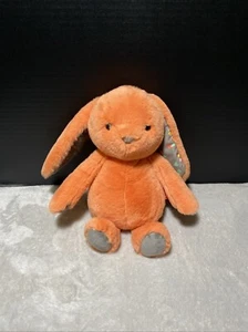 B Softies Orange Bunny Rabbit Plush 10” Happy Hues Stuffed Animal Toy Pet Lovey - Picture 1 of 6