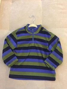 Baby Boy Sweatshirt Hanna Andersson 90 3T Zipper Soft Fuzzy - Picture 1 of 4