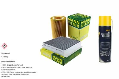 MANN Filtersatz MANNOL Klimareiniger passend für Smart Fortwo Cabrio 0.7 - Bild 1 von 4