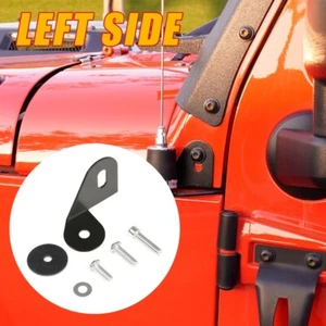 Left Side Antenna Mount Bracket Holder For Jeep Wrangler TJ JK Gladiator JT - Picture 1 of 12