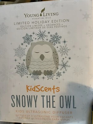Young Living Snowy the Owl Diffuser LIMITED ED. NIB+ Little oilers Bundle xtras$ - Image 1 of 4