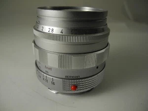 LEICA LEITZ SUMMILUX M 50/1.4 50MM F1.4 WETZLAR CHROME EX+++/M - Picture 1 of 10