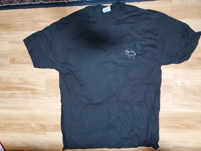 NEW Vintage 90s Camel Cigarette Pocket T Shirt Black Never Worn - Warehouse Find - Image 1 of 4