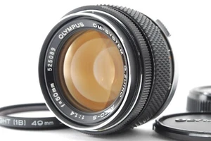 【Mint】 Olympus OM-System G.Zuiko auto-s 50mm f1.4 MF Standard lens From JAPAN - Picture 1 of 12