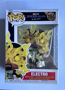 2022 Funko Pop Marvel Electro Spider-Man No Way Home #1164 Vinyl Bobblehead - Bild 1 von 6