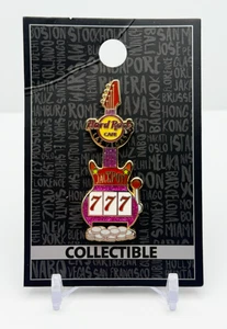 Hard Rock Cafe Las Vegas Core Jackpot Guitar Pin - Picture 1 of 2