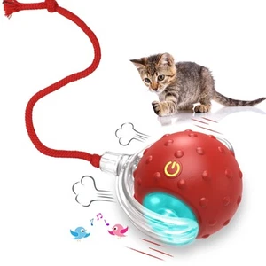 Cat Toys Interactive with Motion Activated & Chirping, Rolling Super Fast on ... - Picture 1 of 7