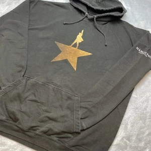 Hamilton Musical Hoodie Adult XXL Black Broadway Play Pullover Creative Goods - Picture 1 of 5