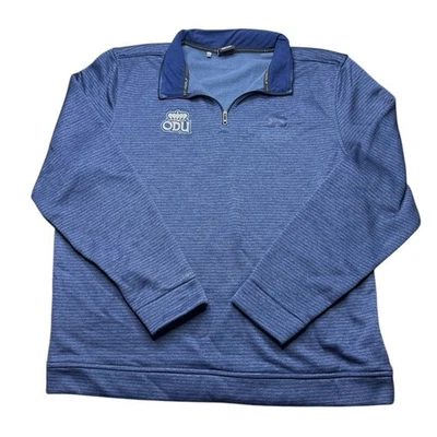 Nuevo sin etiquetas Pullover Old Dominion University Under Armour Golf 1/4 Cremallera Para Hombres XL Azul Foto 1 de 4