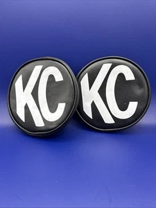 Vintage KC HILITES Light Covers (6 Inch, 6") Covers Only SET OF 2 - Picture 1 of 6