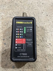 Coaxial Cable Toner Tester 4 Way Mapper Coax Locator Tracker CT800 - Picture 1 of 2