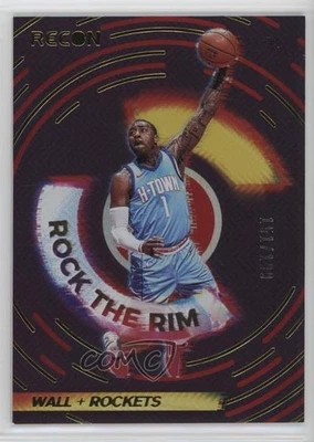 2020-21 Panini Recon Rock the Rim Red /199 John Wall #14 - Image 1 of 2