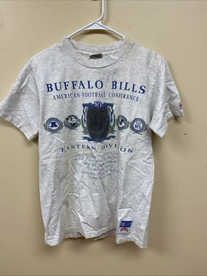 Vintage Buffalo Bills T- Shirt Nutmeg Size Medium NFL Eastern Division - Image 1 of 4