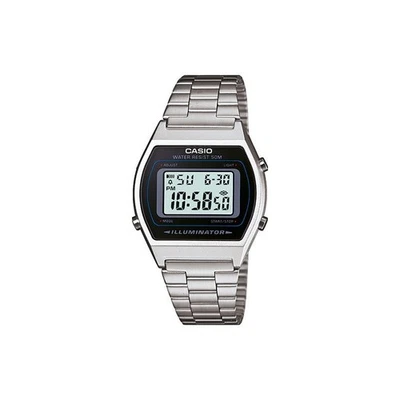 Orologio Unisex Casio Vintage B640WD-1AVEF Digitale Con Cinturino Acciaio - Immagine 1 di 3