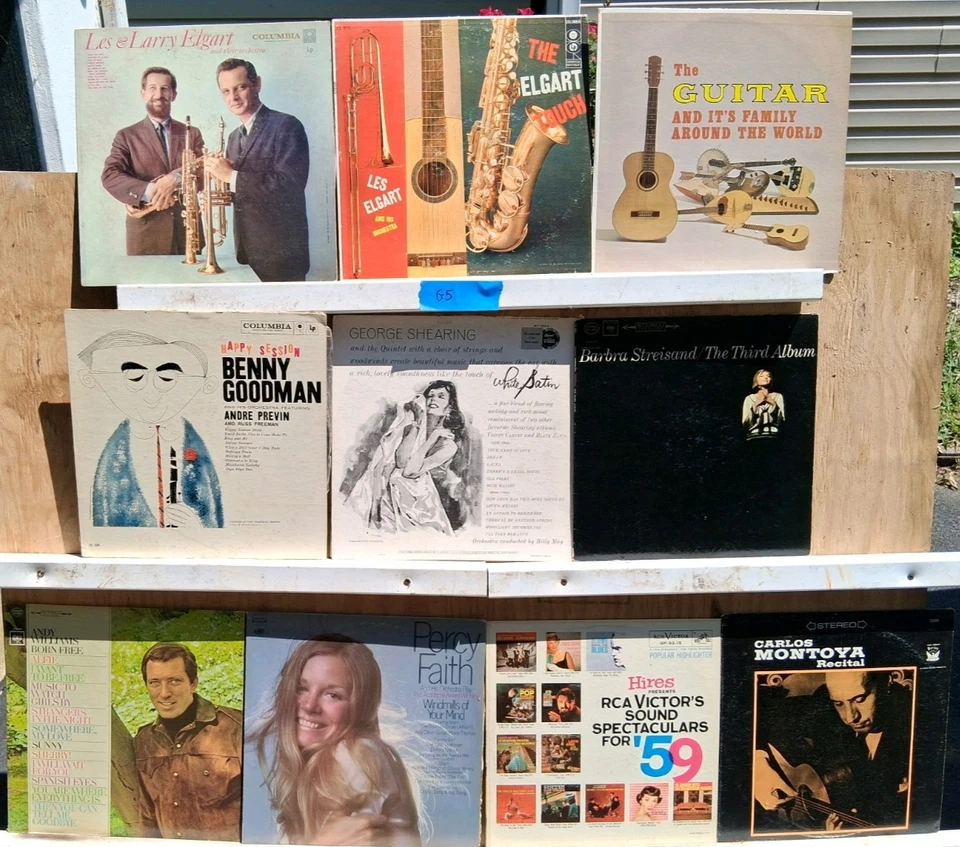 10 Album Lot~ 50s 60s Pop/Jazz ~ Vinyl Album ~~~ Lot G 5 - Image 1 of 1