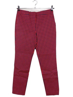 HUGO BOSS Pantalón tobillero Mujeres Pantalón Talla EU 36 rojo-azul - Imagen 1 de 4