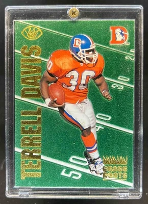 1996 Leaf Terrell Davis Grass Roots #2533/5000 Broncos - Image 1 of 2