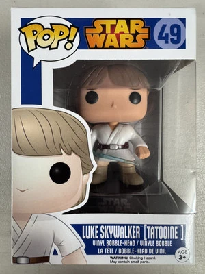Luke Skywalker [Tatooine] 49 ~ Star Wars ~ Funko Pop Vinyl + FREE POP PROTECTOR - Image 1 of 4