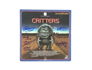 Critters Cast Signed Laserdisc by 7 Dee Wallace Billy Zane Chiodo Brothers ACOA - Picture 1 of 6