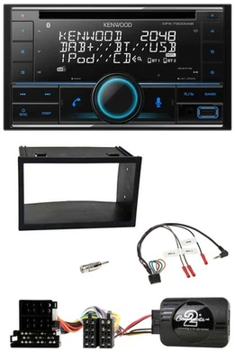 Kenwood CD 2DIN DAB USB Lenkrad Bluetooth Autoradio für VW Golf 4 Polo Passat IS - Bild 1 von 4
