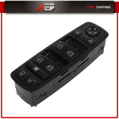 Interruptor de ventana eléctrica para mercedes-benz b180 2012 1,6 l delantero izquierdo a1698206610 Foto 1 de 4