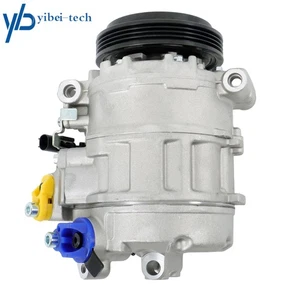AC Compressor with Clutch for BMW 550i 645Ci 650i 750i 2006-2009 V8 4.4L 7SEU17C - Picture 1 of 14
