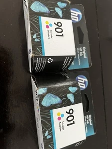 HP 901 Tri-Color Tintenpatronen Neu Versiegelt - Abgelaufen Dez 2022 OVP - Bild 1 von 4
