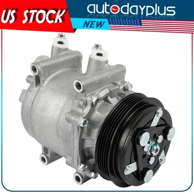 AC A/C Compressor Fits Honda Fit 1.5L 2009 2010 2011 2012 2013 - Image 1 of 4