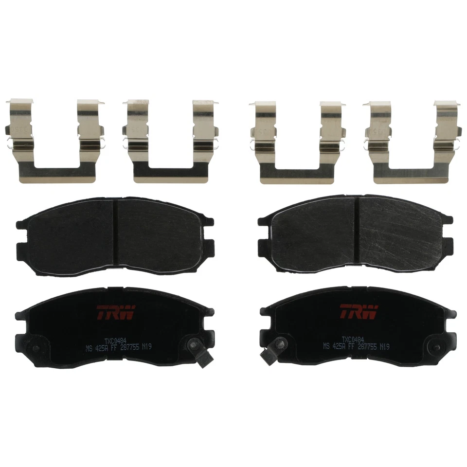 Disc Brake Pad Set for Mitsubishi Eclipse 1990 - 2001 TRW  Ultra TXC0484 Foto 1 de 4