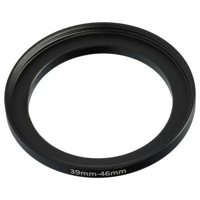 VHBW Step Up Ring Adapter 39mm auf 46mm Kamera Objektive Universal