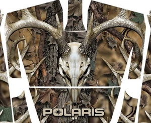Polaris 1000 xp RZR BushWolf Skull camo Design Decal Graphic Kit Wraps 2011-2018 - Picture 1 of 9