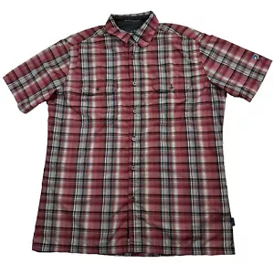 Camicia da trekking Kuhl Elüxur uomo taglia media rossa a quadri 100% poliestere - Foto 1 di 11