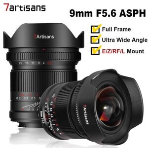 7artisans 9mm F5.6 Ultra Wide Angle Full Frame Lens for Sony E /RF /Z /Leica L