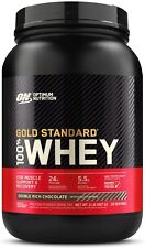 Optimum Nutrition Gold Standard 100% Whey Protein Powder Rich Chocolate- 2 Pound