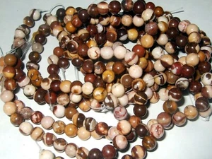 - Pietre Dure Forate a Filo - DIASPRO DESERTICO sfera 6 mm 61-63 pz ca. - Picture 1 of 1