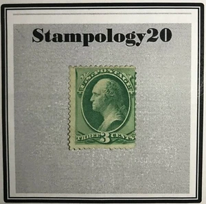 US Stamps -#158-3c-Washington Mint VF No Gum-Free Shipping - Picture 1 of 2