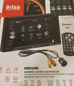 BOSS Audio Systems BVB9351RC 6.2” Touchscreen Car CD DVD Player MP3 AM/FM - Picture 1 of 9