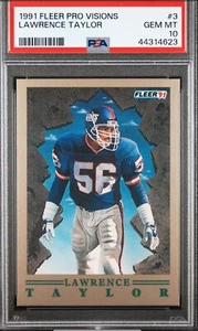 1991 Fleer Pro-Visions — Lawrence Taylor — 💎 MINT PSA 10 — reholder’d (Nov2024) - Picture 1 of 3