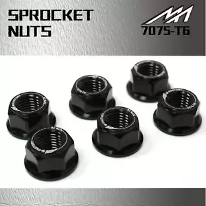 Rear Hex Sprocket Nuts Fit Ducati 959 Panigale 16-18 Hypermotard 939 / SP - Foto 1 di 8
