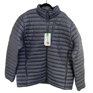New with Tag Marmot Mens Avant Featherless Full Zip Puffer Jacket Gray Size XXL - Picture 1 of 11