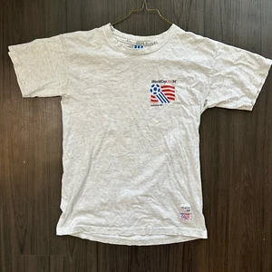 VTG Adidas 1994 World Cup USA FIFA Soccer Single Stitch T Shirt Youth Large - Picture 1 of 12