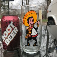 HTF Vintage Pepsi Collectors Glass Tumbler PANCHO poncho